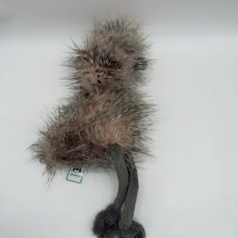 JELLY CAT London Odette Ostrich Plush‎ Stuffed Bird Toy  Retired